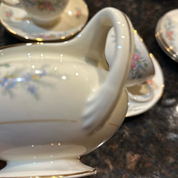 Eggshell Nautilus China by Homer Laughlin 29 items, vintage 1930’s, made in USA - Picture 4 of 9